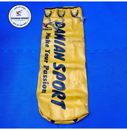Vỏ Bao Cát Cao Cấp Chính Hãng Damian Sport Vietnam 1m5 x 40cm, 2 Lớp ( Vàng ) ( cái )