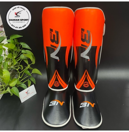 Giáp Bảo Hộ Chân Cao Cấp Chính Hãng BN - Cam ( cặp )