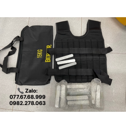 Áo Tạ Thể Lực Nặng 20 kg ABJ - Màu Đen ( Cái )