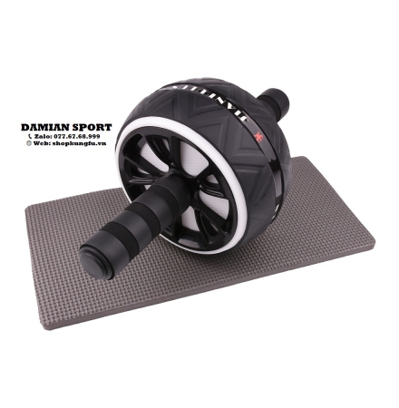 Con Lăn Bụng Một Bánh, Có Vành - Màu Đen  (Cái)