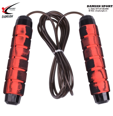 Dây Nhảy Cao Cấp Leatou  - Màu Đỏ ( Sợi )