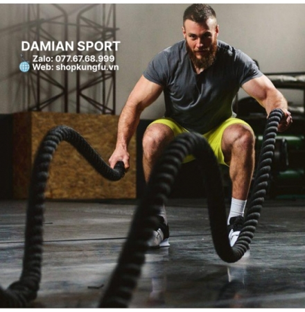 Dây Thừng Thể Lực Phi 38mm - Dài 9m