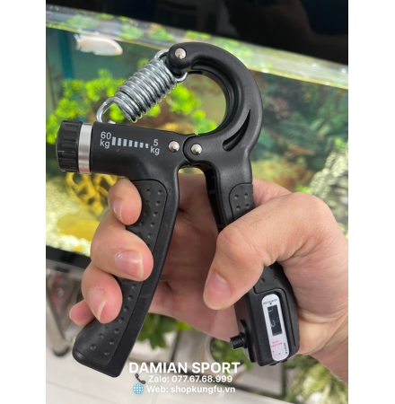 Kìm Tập Cơ Tay Chữ R, Có Đếm - Màu Đen ( Cái )