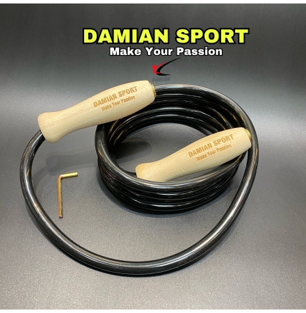 Dây Nhảy Thể Lực Muay Thái, Boxing, Kick Boxing - Màu Đen