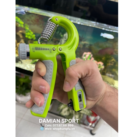 Kìm Tập Cơ Tay Chữ R, Có Đếm - Màu Xanh lá ( Cái )