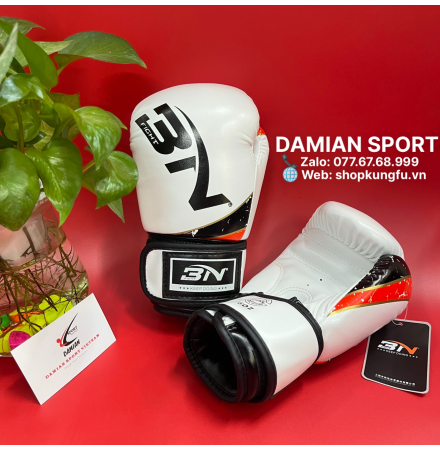 Găng Tay Boxing Trẻ Em Chính Hãng BN - Trắng ( cặp )