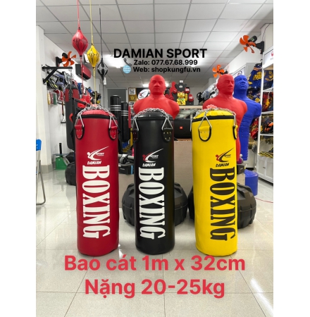 Bao Cát Boxing 1m x 32cm, Nặng 20-25kg ( Cái )