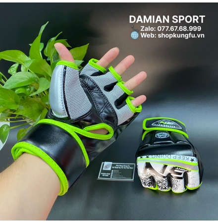 Găng tay MMA hở ngón BN Classic - Đen