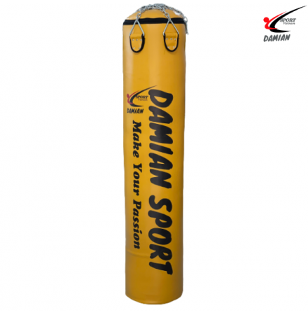 Bao cát dồn sẵn Damian Sport Vietnam 1m7 x 40cm , Nặng 55 - 60 kg, Vàng (Cái)