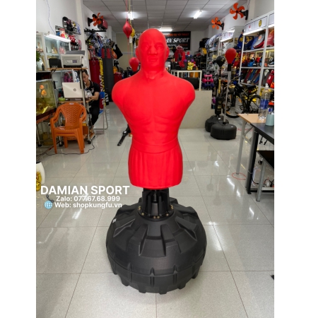 Hình Nộm Người Silicon Tập Võ, Đấm Bốc - Màu Đỏ ( cái )
