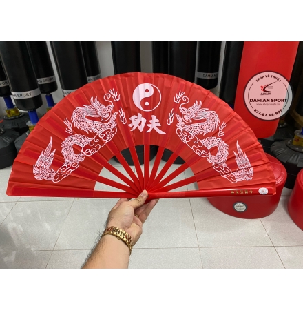 Quạt Rồng Phượng Võ Cổ Truyền Cao Cấp - Cái