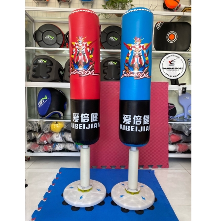 Bao Đấm Trụ Đứng Trẻ Em ABJ -  Màu Đỏ - Cao 1m45 ( Cái )