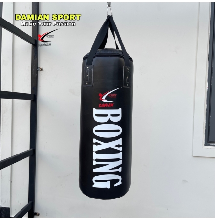 Bao Cát Dồn Sẵn Boxing Trẻ Em 80cm - Đen (Cái)