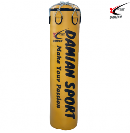 Bao cát dồn sẵn Damian Sport Vietnam 1m5 x 40cm , Nặng 50 - 55 kg, Vàng (Cái)