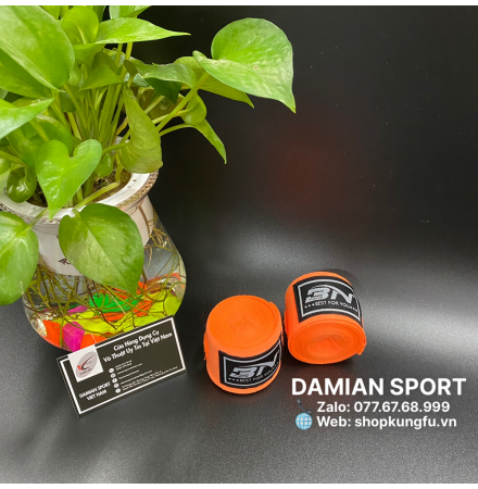 Băng Đa Quấn Tay Chính Hãng BN 3m - Cam ( cặp )