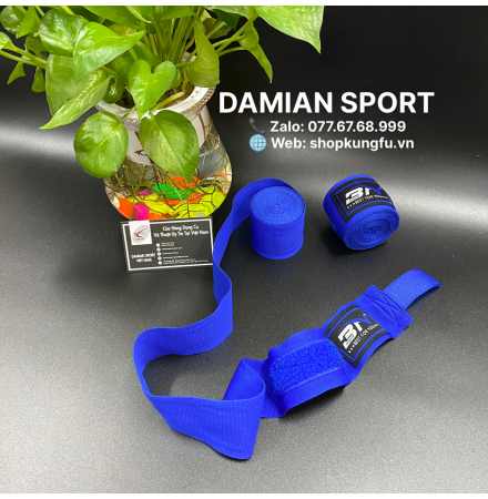 Băng Đa Quấn Tay Chính Hãng BN 5m - Xanh dương ( cặp )