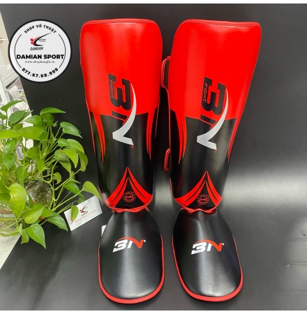 Giáp Bảo Hộ Chân Cao Cấp Chính Hãng BN - Đỏ ( cặp )