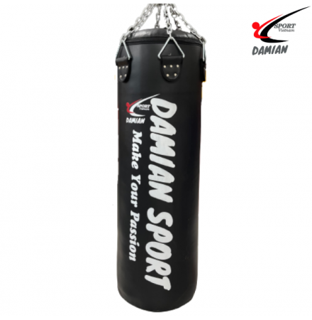 Bao Cát Cao Cấp Chính Hãng Damian Sport Vietnam 1m2 x 40cm, Nặng 40-45 kg, Màu Đen ( Cái )