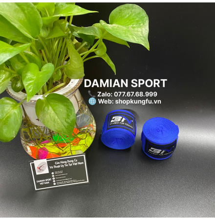 Băng Đa Quấn Tay Chính Hãng BN 3m - Xanh dương ( cặp )