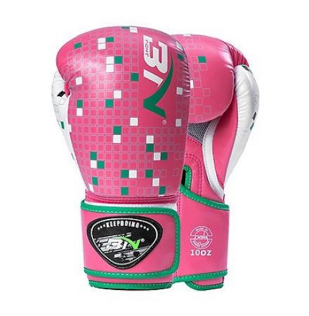 Găng tay Boxing BN Caro Letris - Hồng ( cặp )